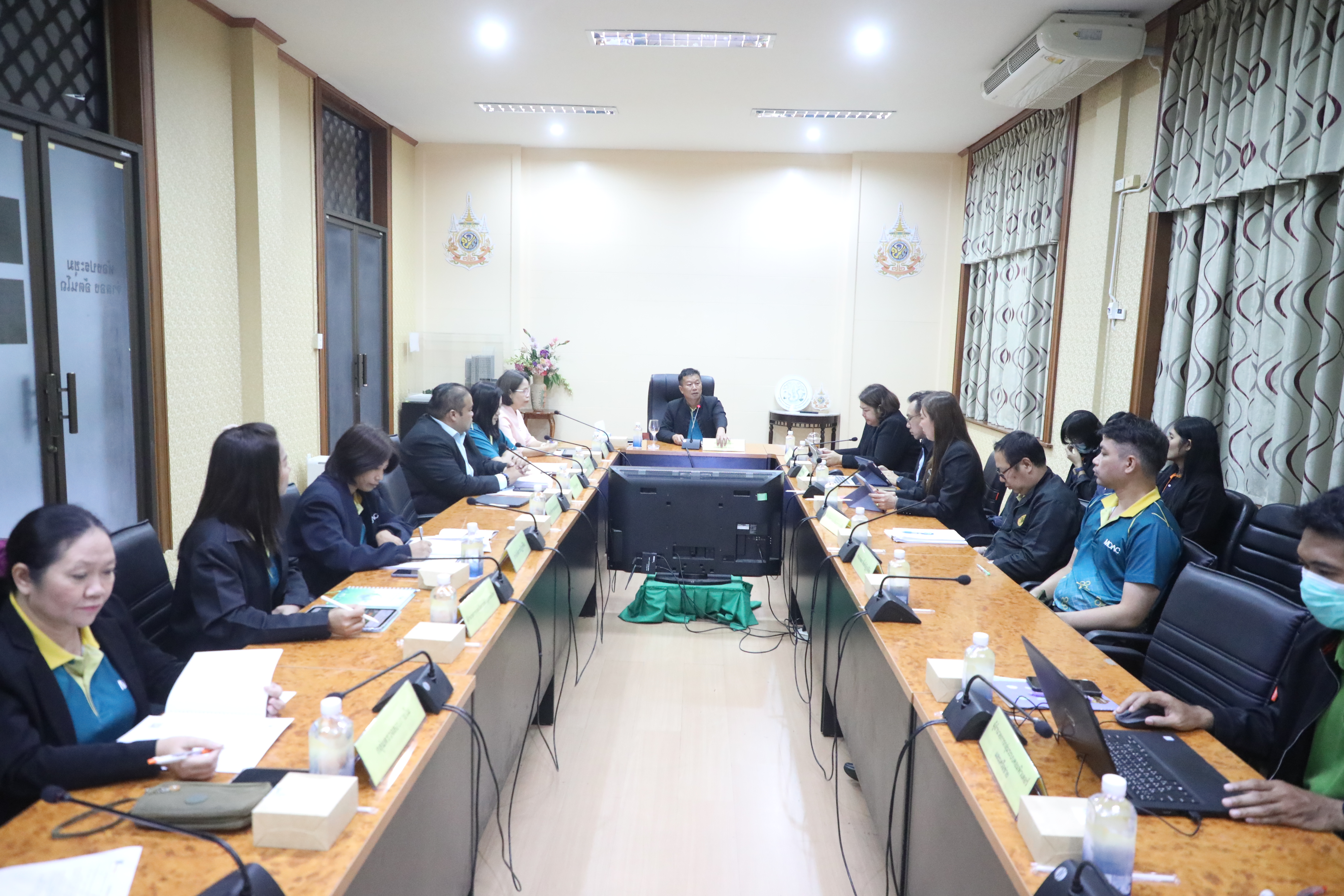 title - ส.ป.ก.ประชุมคณะกรรมการธรรมาภิบาลข้อมูลภาครัฐ (Data Governance Council) ของ ส.ป.ก.